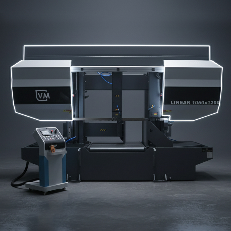 Linear 1050 (Double Column Semi-Automatic Band saw)